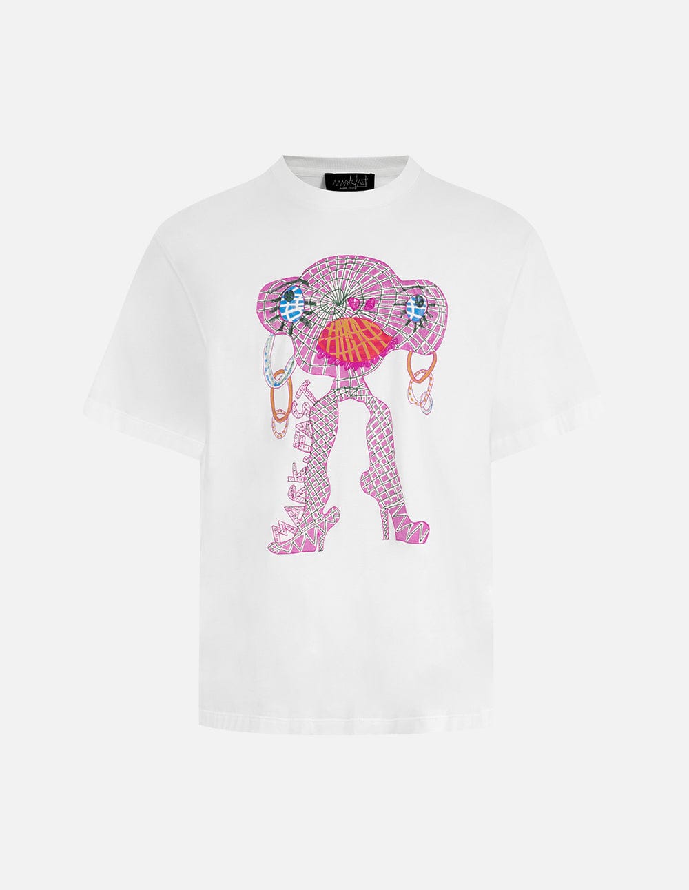 Unisex street style electric eye beast series T-shirt