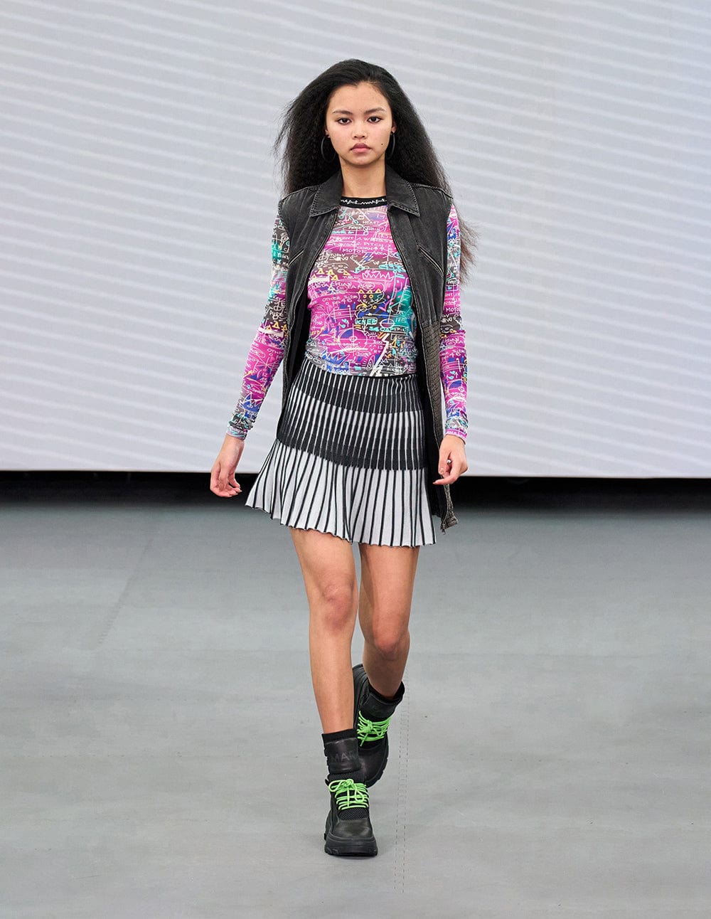 Women's Black Denim Dress