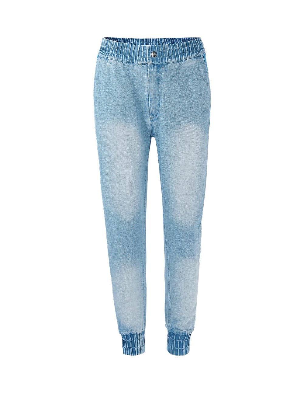 Men Patch Denim Jeans