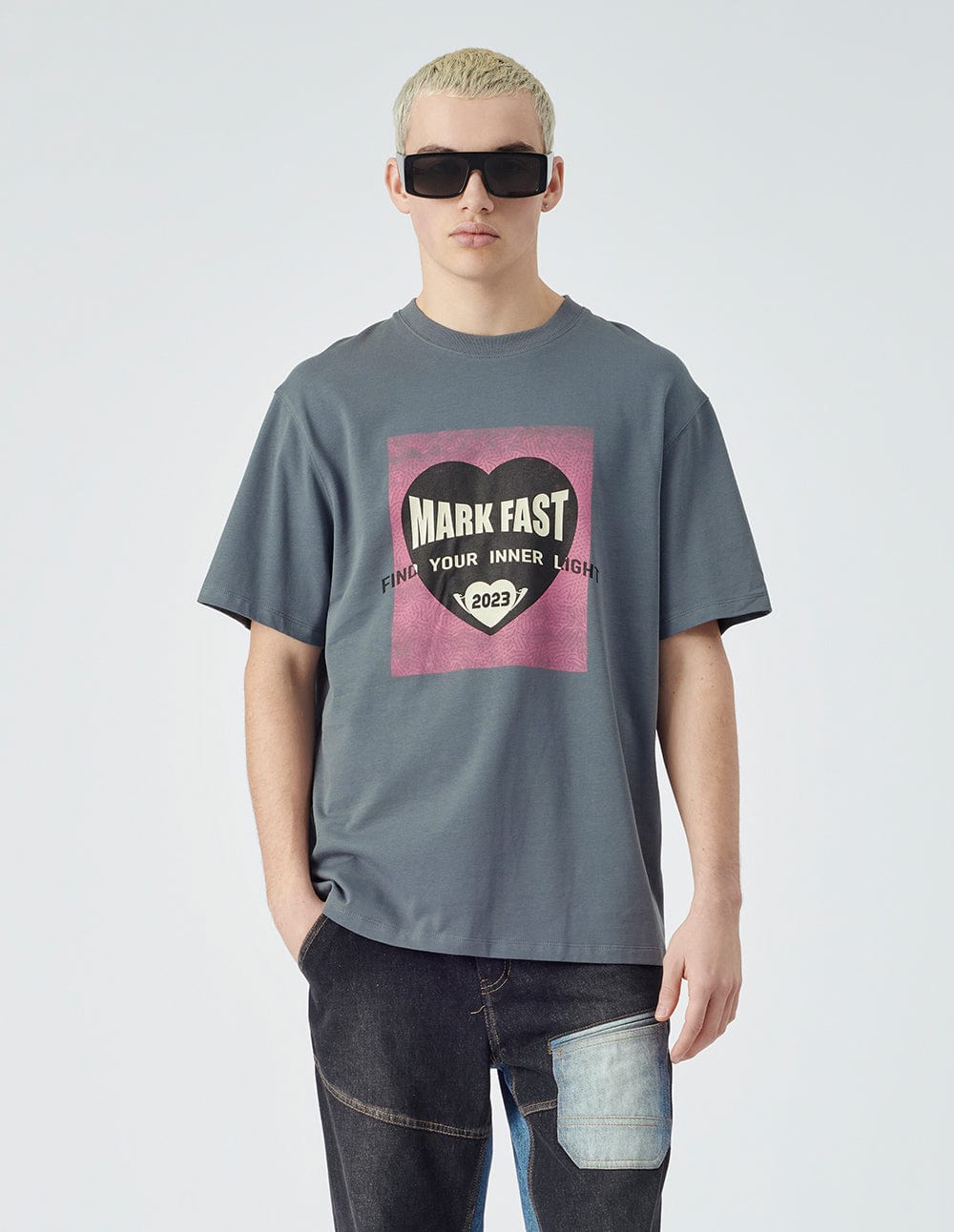 Unisex Printed Cotton Loose T-Shirt