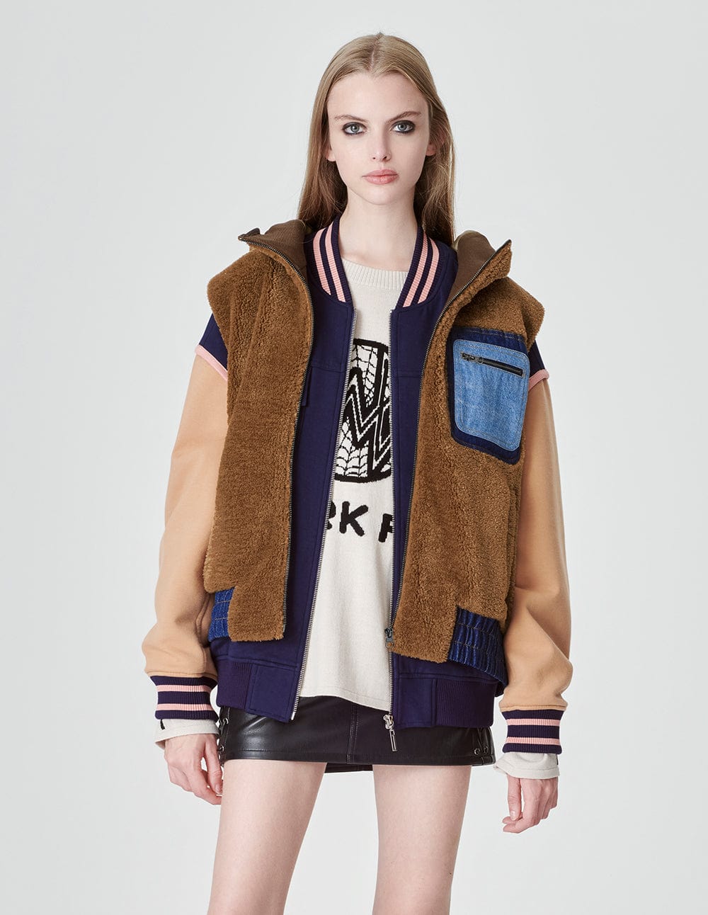 Unisex Faux Fur Vest Jacket