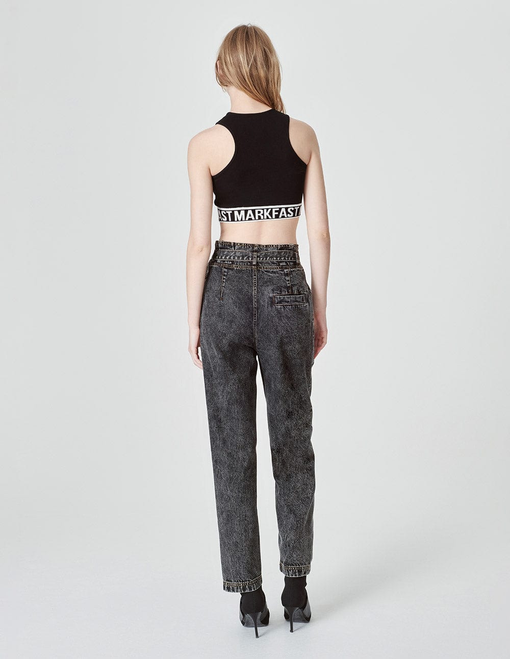 Women's Loose Wash Jeans