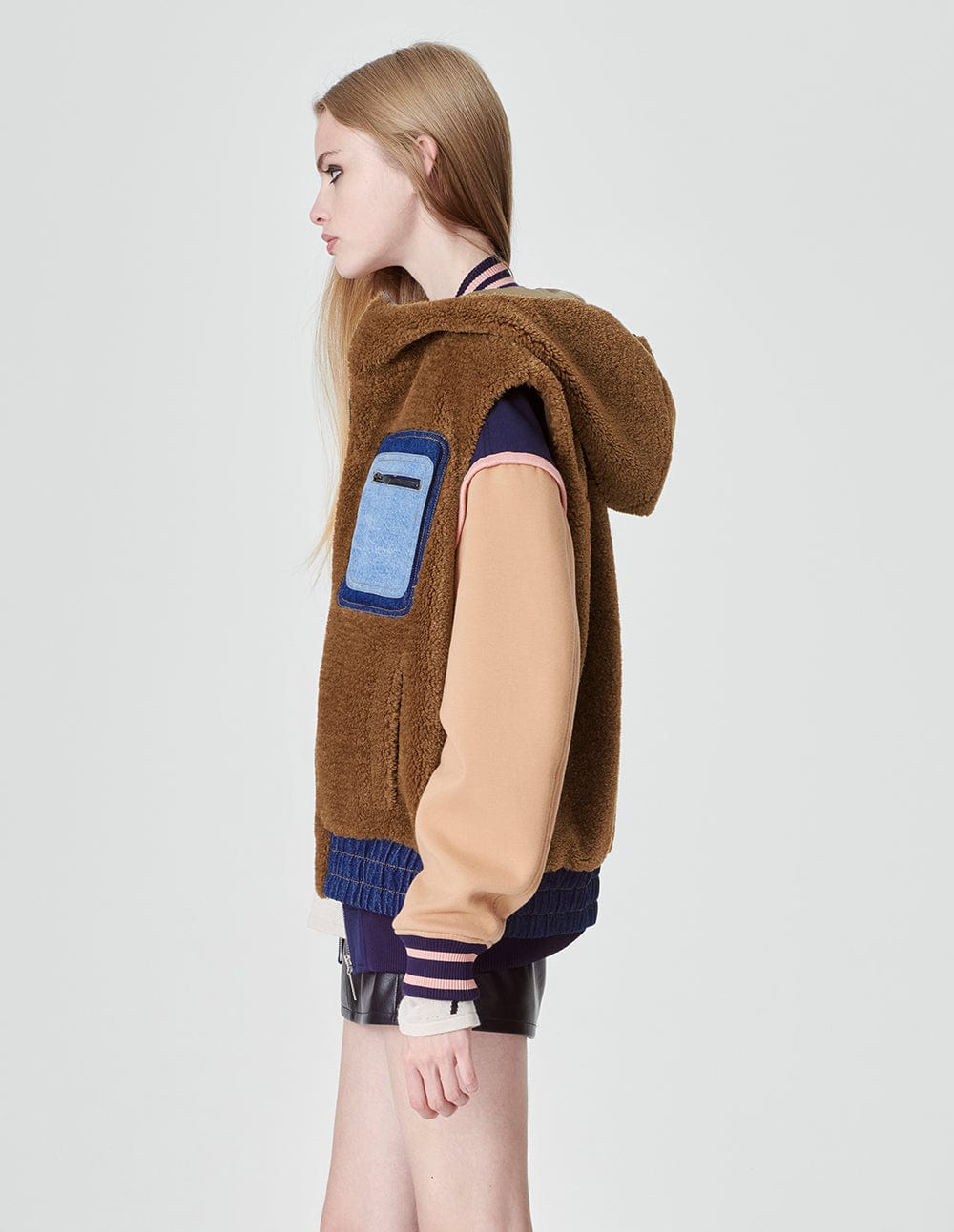 Unisex Faux Fur Vest Jacket