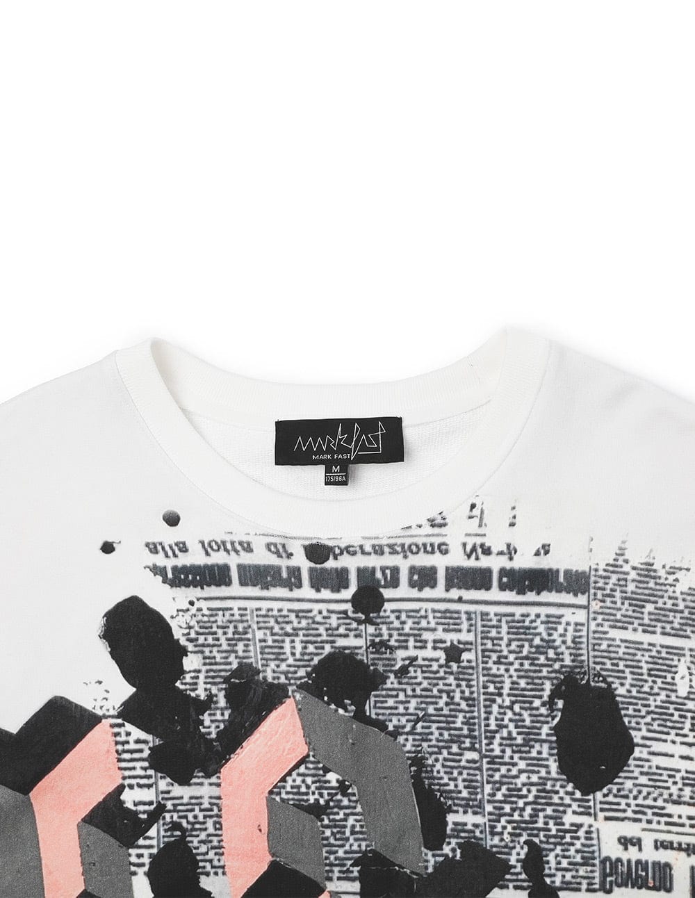 Unisex Graffiti Print Sweatshirt